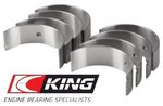 KING STANDARD MAIN END BEARING SET TO SUIT FORD FALCON XF 200 250 OHV CARB EFI 3.3L 4.1L I6