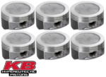 SET OF 6 KB PISTONS TO SUIT HOLDEN L67 SUPERCHARGED 3.8L V6