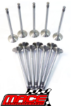 SET OF 12 MACE INTAKE VALVES TO SUIT HOLDEN CAPTIVA CG ALLOYTEC SIDI LU1 LF1 LFW 3.0L 3.2L V6