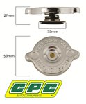 CPC RADIATOR CAP TO SUIT FORD FAIRMONT EB ED EF EL AU SOHC VCT MPFI 3.9L 4.0L I6