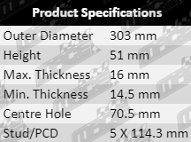 Brake-Rotors-Falcon-BRK815-BRK867-Product-Specification