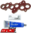 MACE PERFORMANCE MANIFOLD INSULATOR KIT TO SUIT HOLDEN ONE TONNER VY ECOTEC L36 3.8L V6