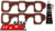MACE PERFORMANCE MANIFOLD INSULATOR  KIT TO SUIT HOLDEN ONE TONNER VZ ALLOYTEC LE0 3.6L V6