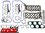 MACE VALVE REGRIND GASKET SET (VRS) TO SUIT HOLDEN RODEO RA ALLOYTEC LCA 3.6L V6