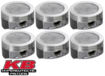 SET OF 6 KB PISTONS TO SUIT HOLDEN COMMODORE VT VX VY L67 SUPERCHARGED 3.8L V6