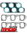 MACE INTAKE MANIFOLD GASKET KIT TO SUIT HOLDEN ALLOYTEC LY7 LE0 LW2 LWR LU1 LCA 3.2L 3.6L V6