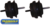 PAIR OF TRANSGOLD STANDARD HYDRAULIC ENGINE MOUNTS TO SUIT HOLDEN LS1 L76 L98 5.7L 6.0L V8