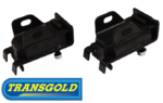 PAIR OF TRANSGOLD STANDARD FRONT ENGINE MOUNTS TO SUIT HOLDEN COMMODORE VB-VT 253 304 308 4.2 5.0 V8