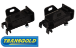 PAIR OF TRANSGOLD STD FRONT ENGINE MOUNTS TO SUIT HOLDEN CALAIS VK VL VN VP VR VS VT 304 308 5.0L V8