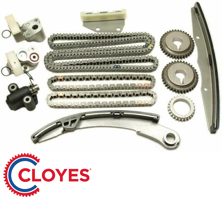 CLOYES TIMING CHAIN KIT WITH GEARS TO SUIT NISSAN NAVARA D40 VQ40DE 4.0L V6 Mace Engineering NZ