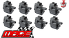 SET OF 8 STANDARD REPLACEMENT IGNITION COILS TO SUIT HOLDEN LS1 5.7L V8