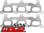 MACE EXHAUST MANIFOLD GASKET SET FOR HOLDEN COMMODORE VZ VE VF ALLOYTEC LY7 LE0 LW2 LWR 3.6L V6