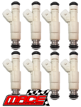 SET OF 8 MACE FUEL INJECTORS TO SUIT HSV SENATOR VT VX VY LS1 5.7L V8