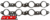 MACE MLS EXHAUST MANIFOLD GASKET SET TO SUIT HSV COUPE V2 VZ LS1 LS2 5.7L 6.0L V8