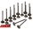 SET OF 16 MACE STANDARD INTAKE AND EXHAUST VALVES TO SUIT NISSAN YD25DDT YD25DDTI DOHC TURBO 2.5L I4