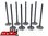 SET OF 8 MACE STANDARD EXHAUST VALVES FOR NISSAN NAVARA D22 D40 YD25DDT YD25DDTI TURBO 16V 2.5L I4