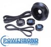 POWERBOND 25% UNDERDRIVE POWER PULLEY KIT FOR HSV MALOO R8 VE.I LS2 LS3 6.0L 6.2L V8