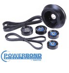 POWERBOND 25% UNDERDRIVE POWER PULLEY KIT TO SUIT HSV CLUBSPORT VE.II VE.III LS3 6.2L V8