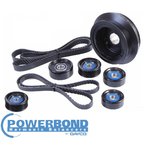 POWERBOND 25% UNDERDRIVE PULLEY KIT TO SUIT HOLDEN CAPRICE WN L77 LS3 6.0L 6.2L V8