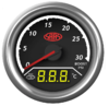 SAAS 2 IN 1 ANALOGUE BOOST 0-30PSI AND DIGITAL EXHAUST TEMPERATURE 0-900 DEGREE 52MM GAUGE