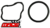MACE WATER INLET GASKET KIT FOR HOLDEN ALLOYTEC SIDI LY7 LE0 LWR LCA LF1 LFX LLT 3.0 3.2 3.6L V6
