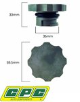 CPC ENGINE OIL CAP TO SUIT HOLDEN CALAIS VT VX VY VZ VE VF LS1 L76 L77 L98 LS3 5.7L 6.0L 6.2L V8