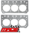 MACE HEAD GASKET SET TO SUIT HOLDEN CAPRICE VS WH WK ECOTEC L36 L67 SUPERCHARGED 3.8L V6