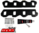 MACE 12MM MANIFOLD INSULATOR KIT TO SUIT HSV LS3 LS9 LSA SUPERCHARGED 6.2L V8