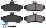 ULTIMA REAR BRAKE PAD SET TO SUIT HOLDEN ALLOYTEC ECOTEC LY7 LE0 L36 L67 SUPERCHARGED 3.6L 3.8L V6