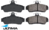 ULTIMA REAR BRAKE PAD SET TO SUIT HOLDEN ALLOYTEC ECOTEC LY7 LE0 L36 L67 SUPERCHARGED 3.6L 3.8L V6