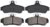 REAR BRAKE PAD SET TO SUIT HOLDEN COMMODORE VT VU VX VY VZ 304 LS1 L76 L98 5.0L 5.7L 6.0L V8