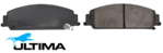 ULTIMA FRONT BRAKE PAD SET TO SUIT HOLDEN ALLOYTEC SIDI LY7 LE0 LW2 LWR LF1 LFW LLT LFX 3.0L 3.6L V6