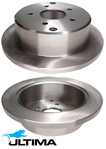 ULTIMA REAR DISC BRAKE ROTOR SET TO SUIT HOLDEN 304 LS1 L76 L98 5.0L 5.7L 6.0L V8