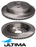 ULTIMA REAR DISC BRAKE ROTOR SET FOR HOLDEN ALLOYTEC SIDI LY7 LE0 LW2 LWR LF1 LFW LLT LFX 3.0 3.6 V6