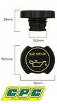 CPC ENGINE OIL CAP TO SUIT FPV BOSS 290 302 315 335 351 SUPERCHARGED 5.0L 5.4L V8