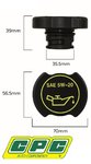 CPC ENGINE OIL CAP TO SUIT FPV GT-E FG BOSS 315 335 SUPERCHARGED 5.0L 5.4L V8