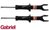 PAIR OF GABRIEL ULTRA FRONT GAS STRUTS FOR FORD FALCON BA BF.I BF.II SEDAN WAGON UTE CAB CHASSIS