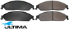 ULTIMA FRONT SEMI-METALLIC BRAKE PAD SET TO SUIT FORD BARRA BOSS 220 230 260 290 5.4L V8