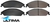 ULTIMA FRONT SEMI-METALLIC BRAKE PAD SET TO SUIT FORD BARRA BOSS 220 230 260 290 5.4L V8