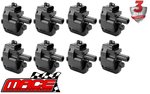 SET OF 8 MACE STANDARD REPLACEMENT IGNITION COILS TO SUIT HSV COUPE V2 VZ LS1 5.7L V8
