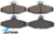 ULTIMA REAR SEMI-METALLIC BRAKE PADS FOR FORD BARRA 182 190 195 E-GAS ECOLPI 240T 245T 270T 4.0L I6