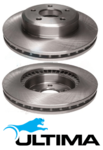 ULTIMA FRONT DISC BRAKE ROTOR SET TO SUIT FORD BARRA BOSS 220 230 260 5.4L V8