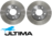 ULTIMA FRONT AND REAR DISC BRAKE ROTOR SET TO SUIT HOLDEN STATESMAN WH WK ECOTEC L36 L67 S/C 3.8L V6