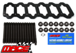 STEEL MAIN GIRDLE WITH ARP MAIN STUD KIT FOR FORD FALCON FG FG X BARRA 195 E-GAS ECOLPI 270T 4.0L I6