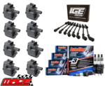 MACE IGNITION SERVICE KIT WITH 1.5MM GAP SPARK PLUGS TO SUIT HOLDEN LS1 5.7L V8