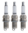 SET OF 3 AUTOLITE SPARK PLUGS TO SUIT NISSAN MICRA K13 HR12DE 1.2L I3