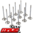 SET OF 12 MACE STAINLESS STEEL EXHAUST VALVES TO SUIT FORD BARRA 240T 245T 270T 325T TURBO 4.0L I6