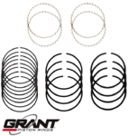 GRANT CAST PISTON RING SET TO SUIT FORD FALCON XR-XE WINDSOR CLEVELAND 289 302 351 4.7L 4.9L 5.8L V8