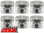 SET OF 6 MACE PISTONS TO SUIT HOLDEN KINGSWOOD HK HT HG 183 3.0L I6