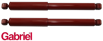 PAIR OF GABRIEL GUARDIAN REAR GAS SHOCK ABSORBERS TO SUIT MAZDA E2500 SD SR CAB CHASSIS VAN